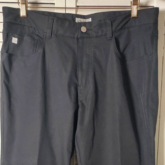 Peter Millar - eb66 Performance 5 Pocket Pant - ME0EB66FB - Size 35/30 - Black - Picture 1 of 9